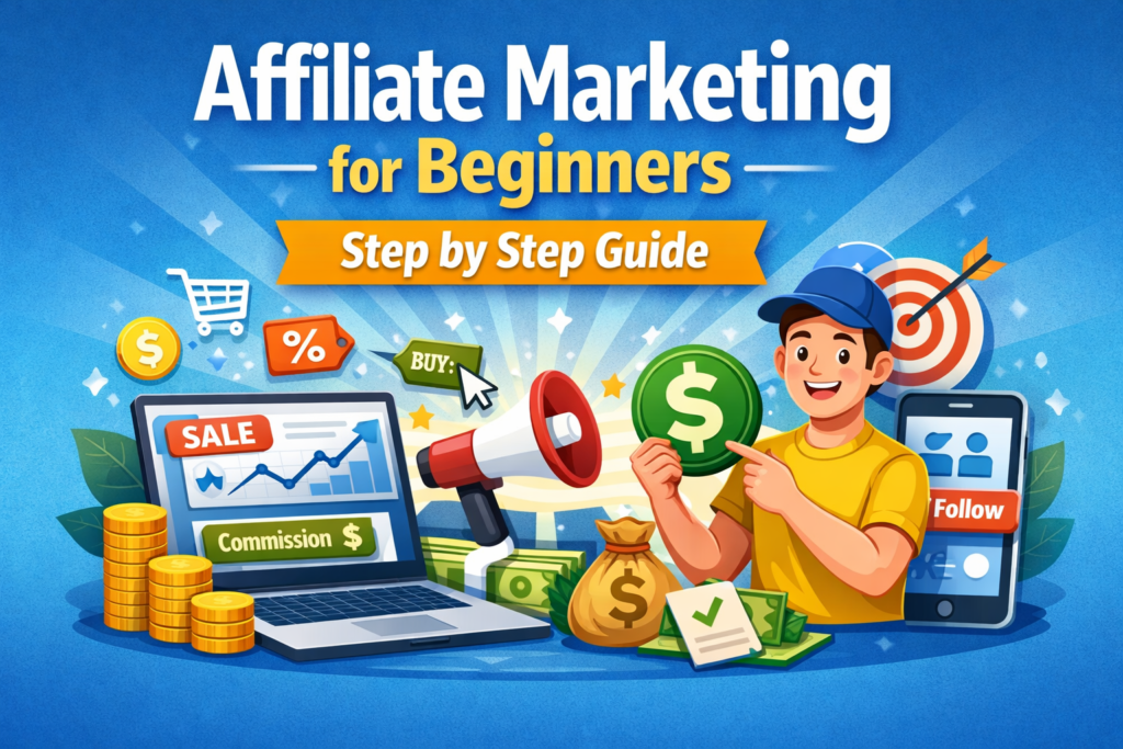 Affiliate marketing for beginners step by step guide