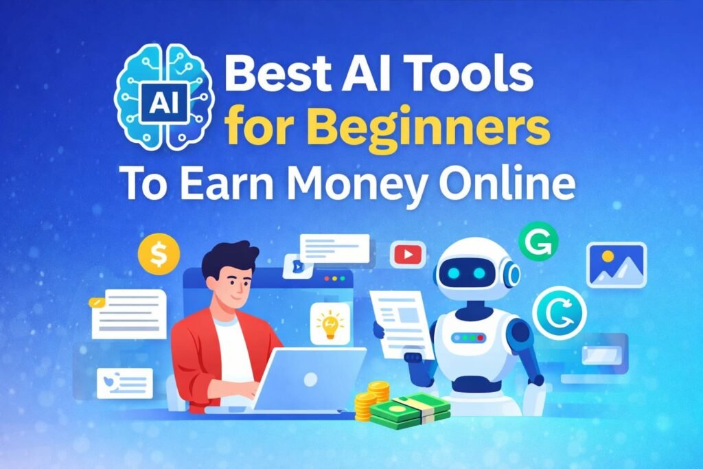 Best AI tools for beginners to earn money online